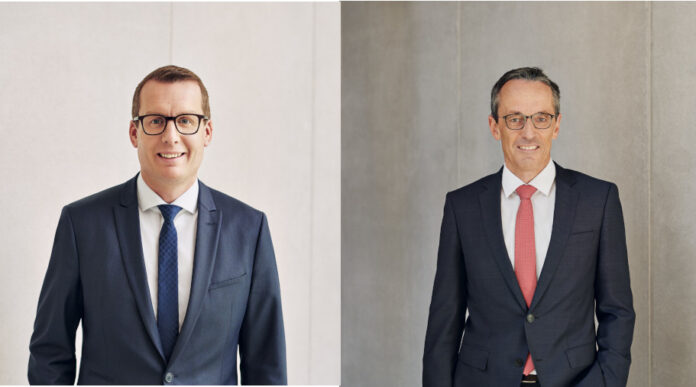 Die Wüstenrot & Württembergische regelt die Nachfolge im Finanzvorstand: Alexander Mayer (links) folgt auf Michael Gutjahr der, in den Ruhestand geht.