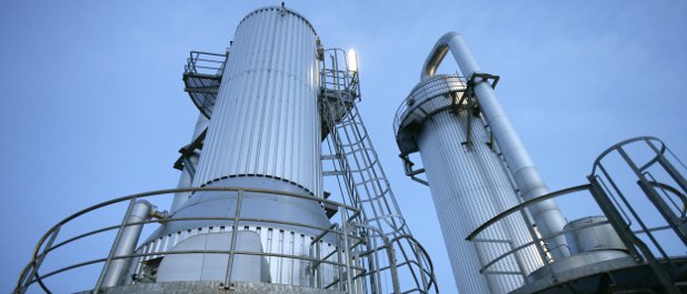 Bioethanol-Produktionsanlage von CropEnergies: Seit der Intervention aus Brüssel vergangene Woche ist der Bau neuer Großanlagen für CropEnergies-CFO Joachim Lutz vorerst passè.