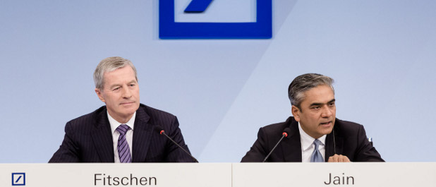 Bankchefs Jürgen Fitschen und Anshu Jain: Die Stärkung der Bilanz der Deutschen Bank hat inzwischen Top-Priorität.