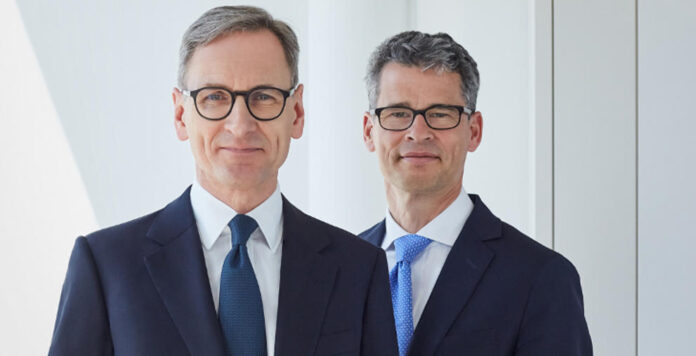 Georg Frowein (rechts) und Rainer Krause sind von Juli an neue Co-Managing Partner der Kanzlei Hengeler Mueller.