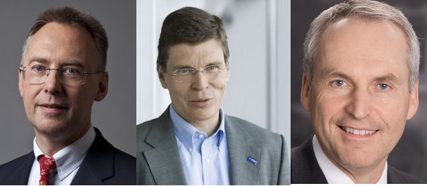 Dieter Wemmer (Allianz), Hans-Ulrich Engel (BASF) und Friedrich Eichiner (BMW) sind laut einer Umfrage die besten CFOs Deutschlands.