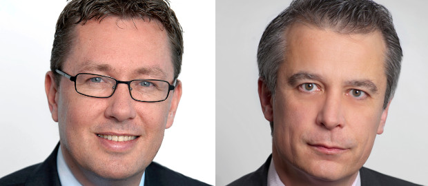 Jan Willem Plantagie (links) und Moritz Krämer (rechts) bilden zwei Drittel des neuen Führungstrios bei S&P.