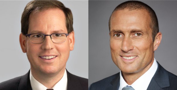 Volker Christ (links) wird neuer Vibracoustic-CFO, Stefan Eck (rechts) geht.