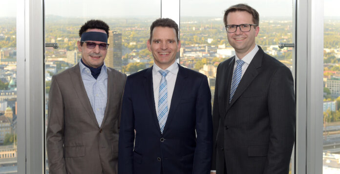 Der Innogy-Vorstand: CFO Bernhard Günther (links) bleibt vorerst im Amt, CEO Leo Birnbaum (Mitte) und COO Christoph Radke kamen kürzlich von Eon.