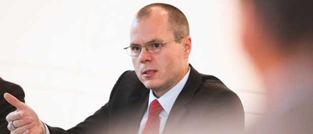 Jörg Zeuner, Chefvolkswirt der KfW, gitb einen Kreditausblick für das kommende Jahr.