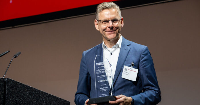In diesem Jahr überzeugte Biontech mit Treasury-Chef Dirk Schreiber die Jury. Foto: F.A.Z. Business Media GmbH/A. Varnhorn & B. Hartung