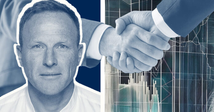 Daniel Pindur ist Managing Partner bei CVC in Frankfurt. Foto: CVC Capital Partners; Montage: FINANCE