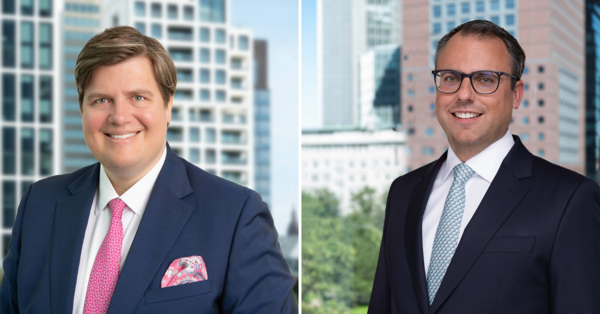 Edward de Stigter (links) und Andreas Bienert verstärken die Corporate-Finance-Beratung von Oddo BHF. Fotos: ODDO BHF