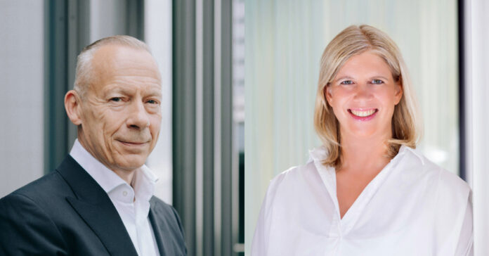Walter Sinn gibt seine Aufgaben als Deutschlandchef an Christina Ellringmann ab. Foto: Bain & Company