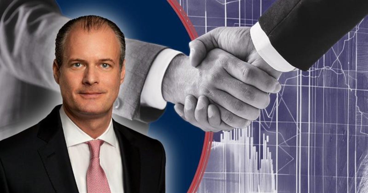 Christian Eiteneyer leitet seit 2019 das Equity- und M&A-Geschäft der Commerzbank. Foto: Commerzbank / Montage: FINANCE