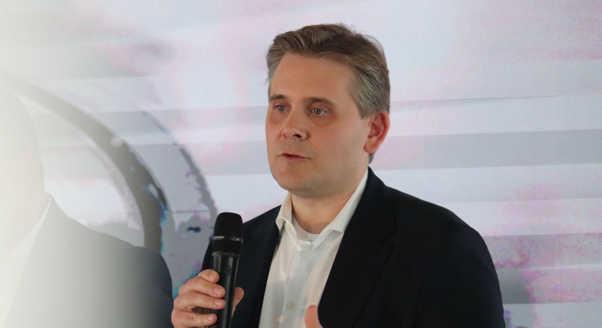 CFO Paul Glaser hat beim Kapitalmarkttag die Werbetrommel für den Spin-off und den Börsengang von TKMS gerührt. Foto: TKMS