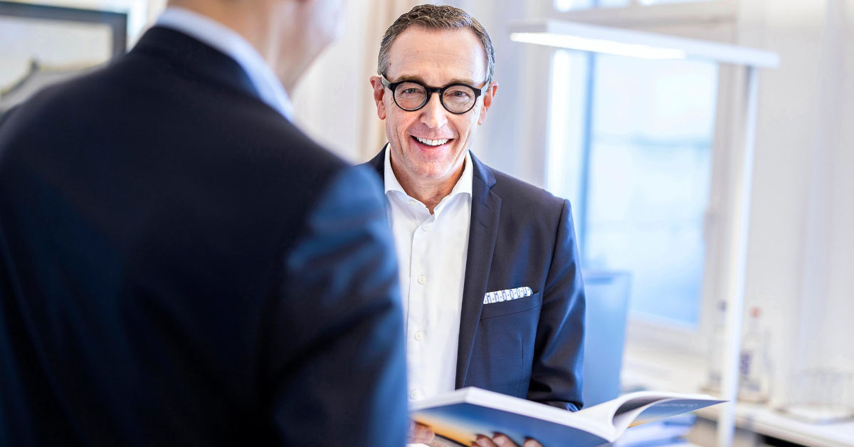 Mark Frese ist CFO der Reederei Hapag-Lloyd und unser CFO des Monats Februar. Foto: Hapag-Lloyd