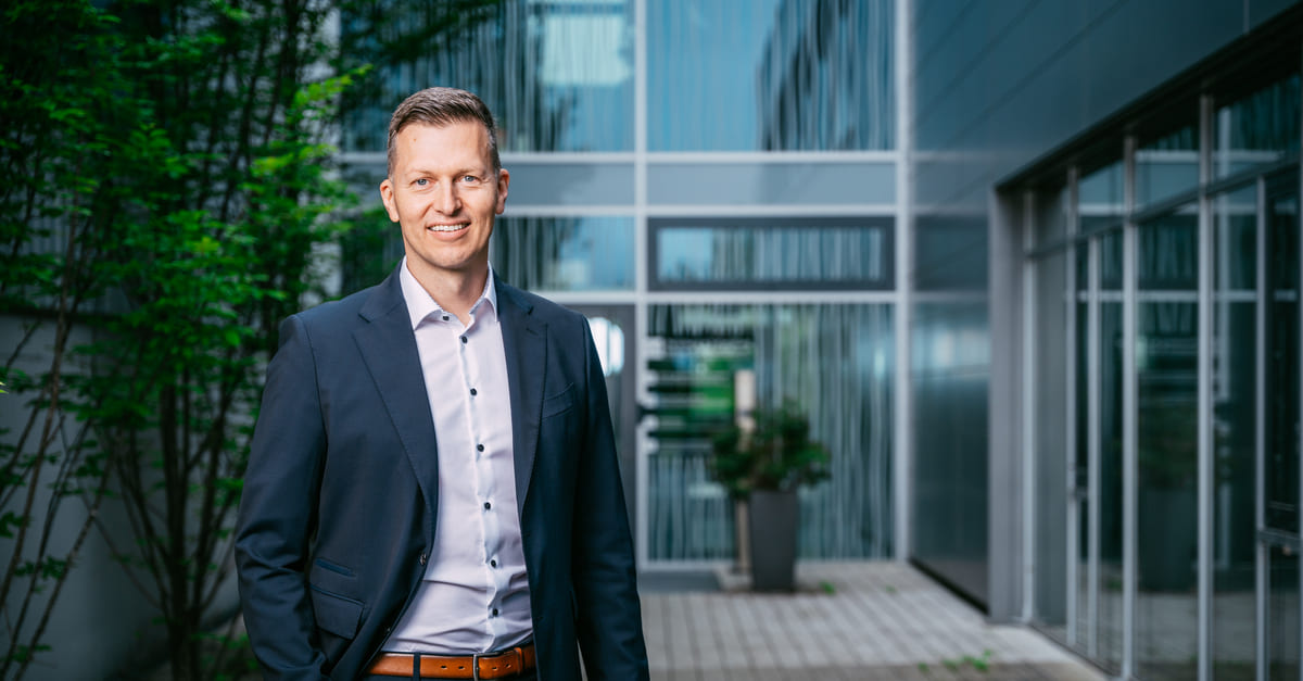 Christian Richter ist seit 2022 CFO von Uzin Utz. Foto: Uzin Utz