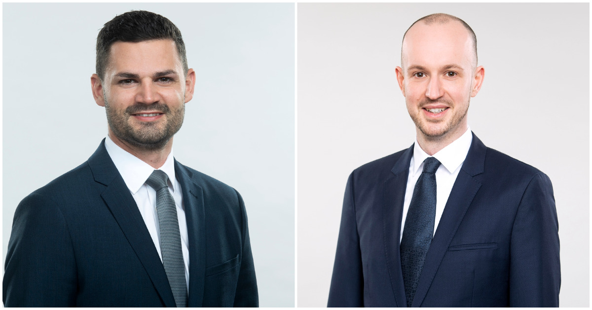 Zum April bei Horváth zu Partnern ernannt: Adrian Bötz (links) und Georg Mrusek. Fotos: Horváth & Partners