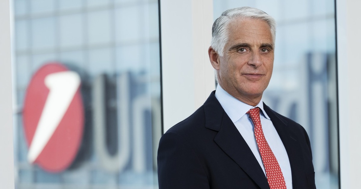 Unicredit-CEO Andrea Orcel hat die Strategie der Commerzbank bis 2028 angegriffen. Foto: Unicredit