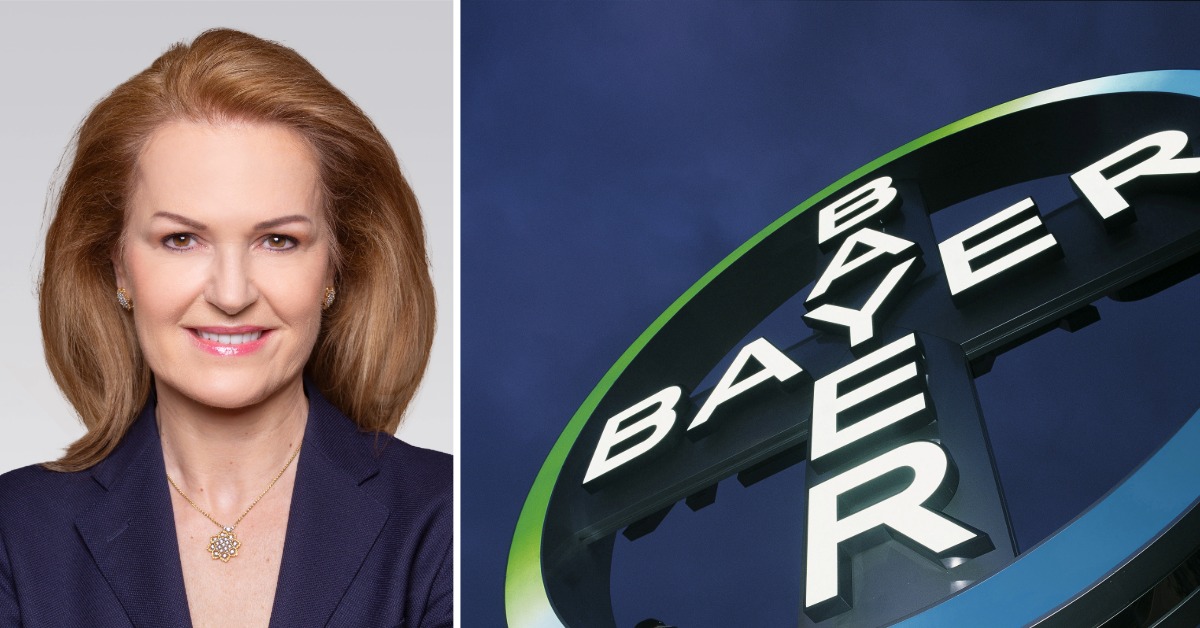 Judith Hartmann hat zum 1. Juni 2026 den Posten als Bayer-CFO von Wolfgang Nickl übernommen. Fotos: Bayer AG