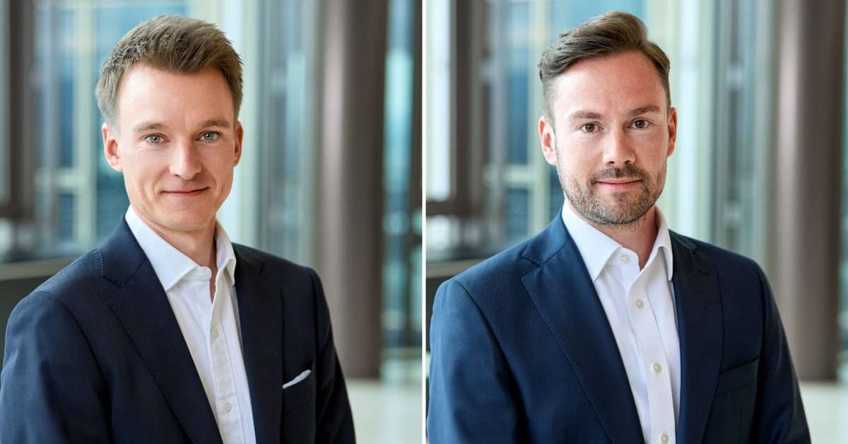 Jens Gerlach (links) und Julian Knirim haben sich PwC Deutschland angeschlossen. Fotos: PwC Deutschland
