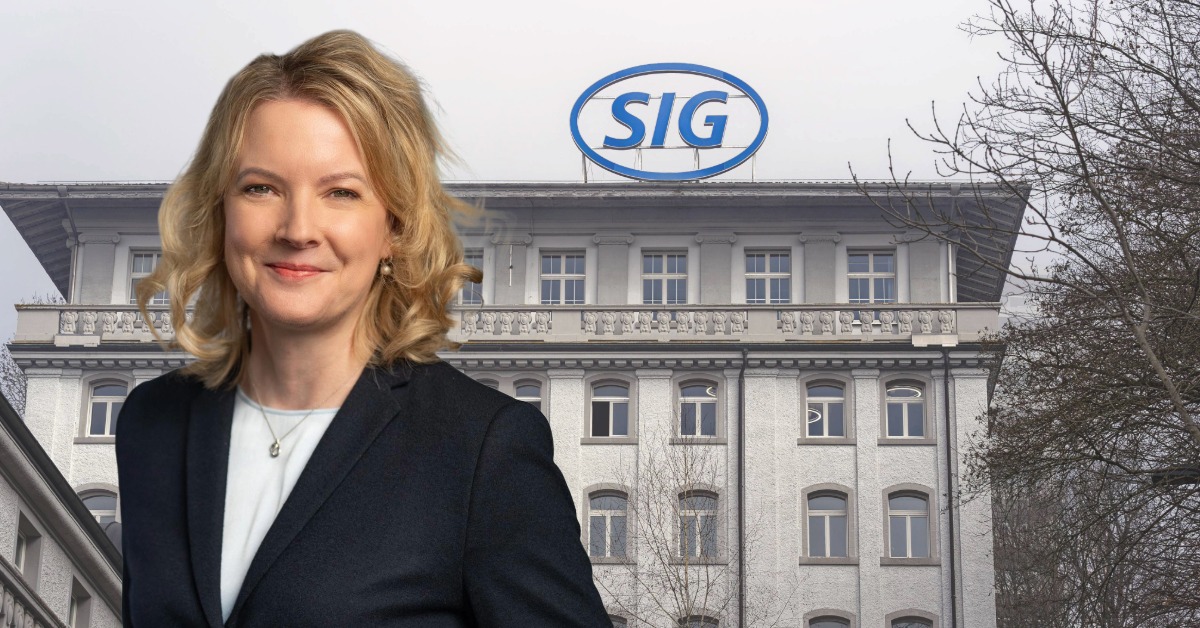 Ann-Kristin Erkens soll das über 170 Jahre alte Unternehmen SIG Group als CEO und CFO zu neuer Stärke führen. Foto: Michael Derrer Fuchs - stock.adobe.com; SIG Group