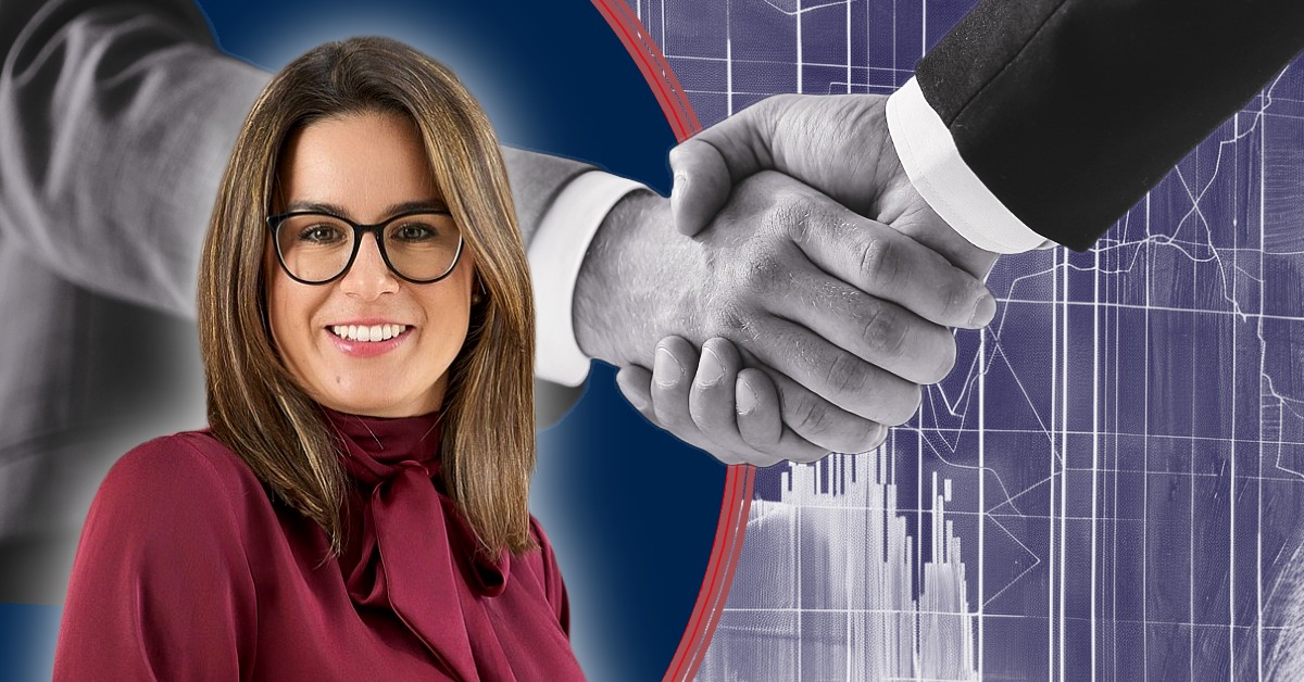 Laura Brachs stieg nach einem Praktikum im Sommer 2019 bei Cinven ein. Foto: Cinven/Collage: FINANCE